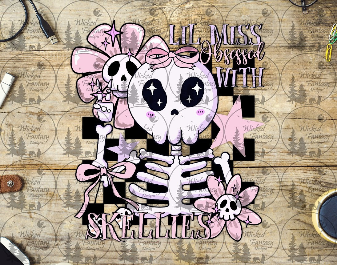 UVDTF Lil Miss Obsessed with Skellies