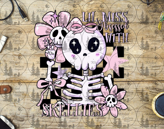UVDTF Lil Miss Obsessed with Skellies
