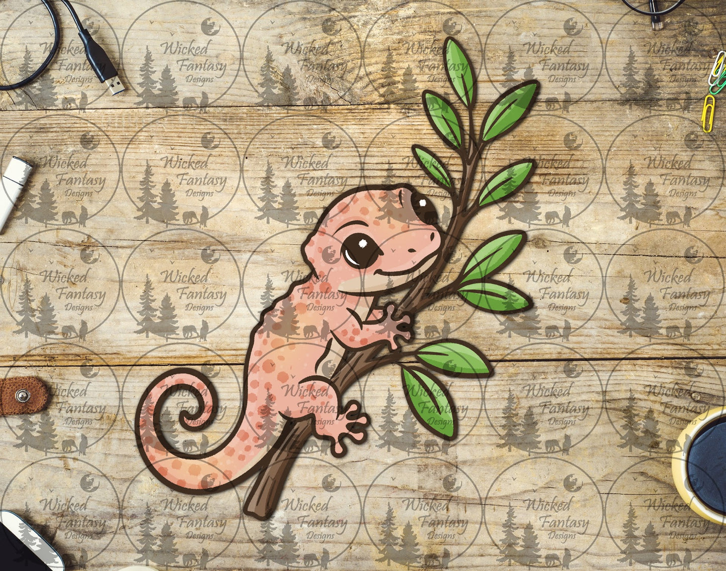 UVDTF Gecko on Branch