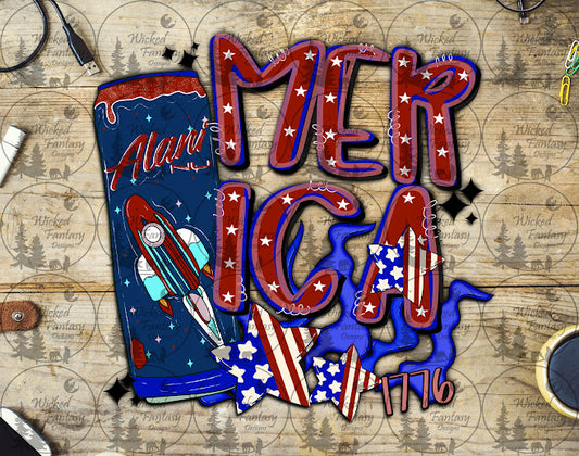 UVDTF Merica 1776 Al Drink