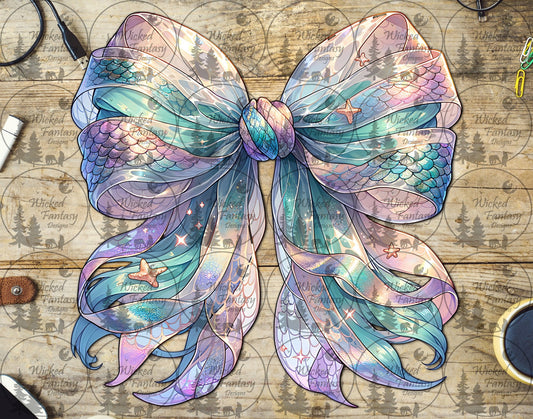 UVDTF Mermaid Silk Bow