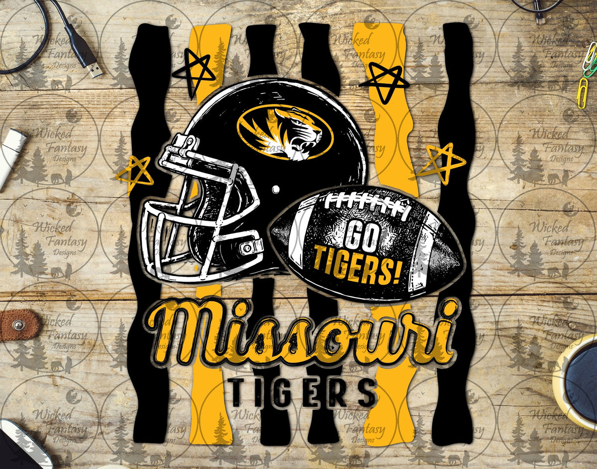 UVDTF Missouri Football Stipes