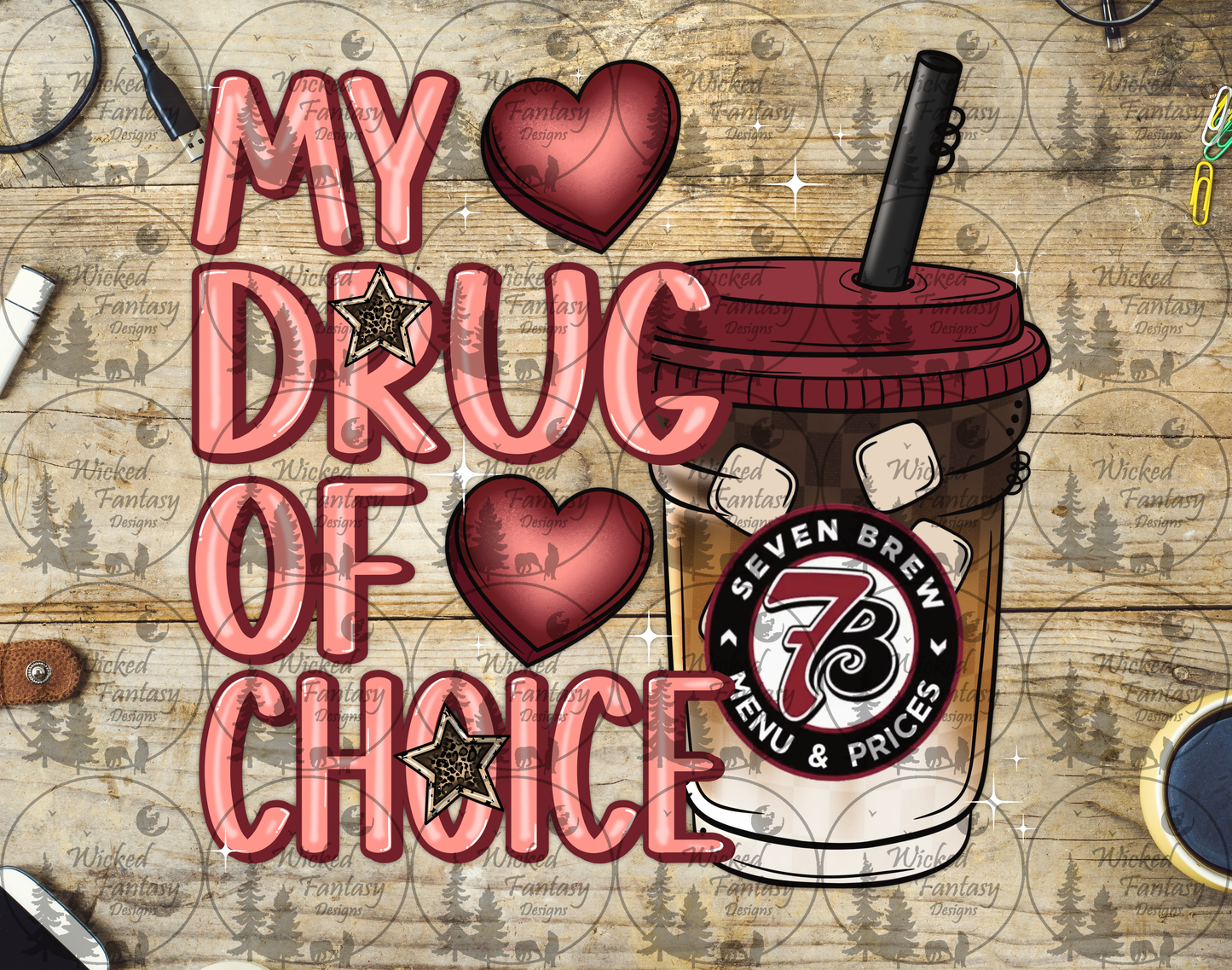 UVDTF My Drug of Choice Coffee