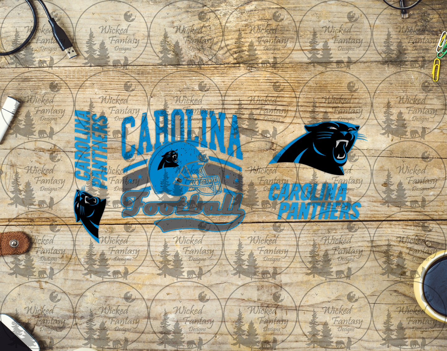 UVDTF Carolina 16oz 40oz