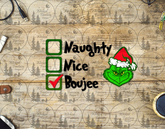 UVDTF Naughty Nice Boujee
