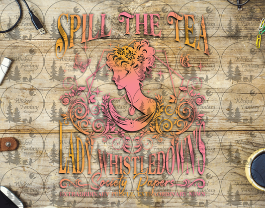 UVDTF Spill the Tea Lady Whistledown