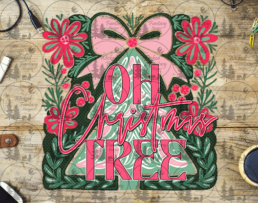 UVDTF Oh Christmas Tree