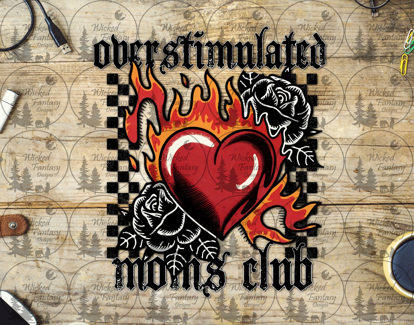 UVDTF Overstimulated Moms Club