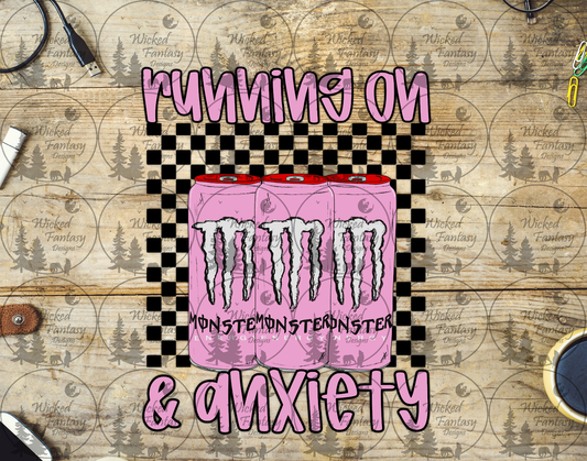 UVDTF Running on Monster and Anxiety