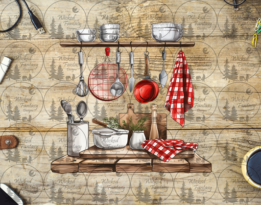 UVDTF Cottage Kitchen