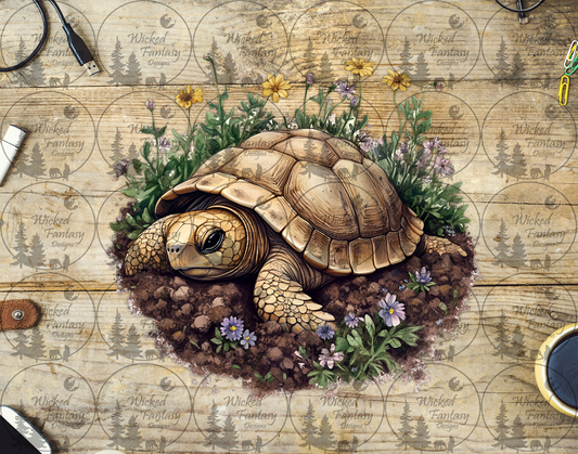 UVDTF Wildflower Turtle