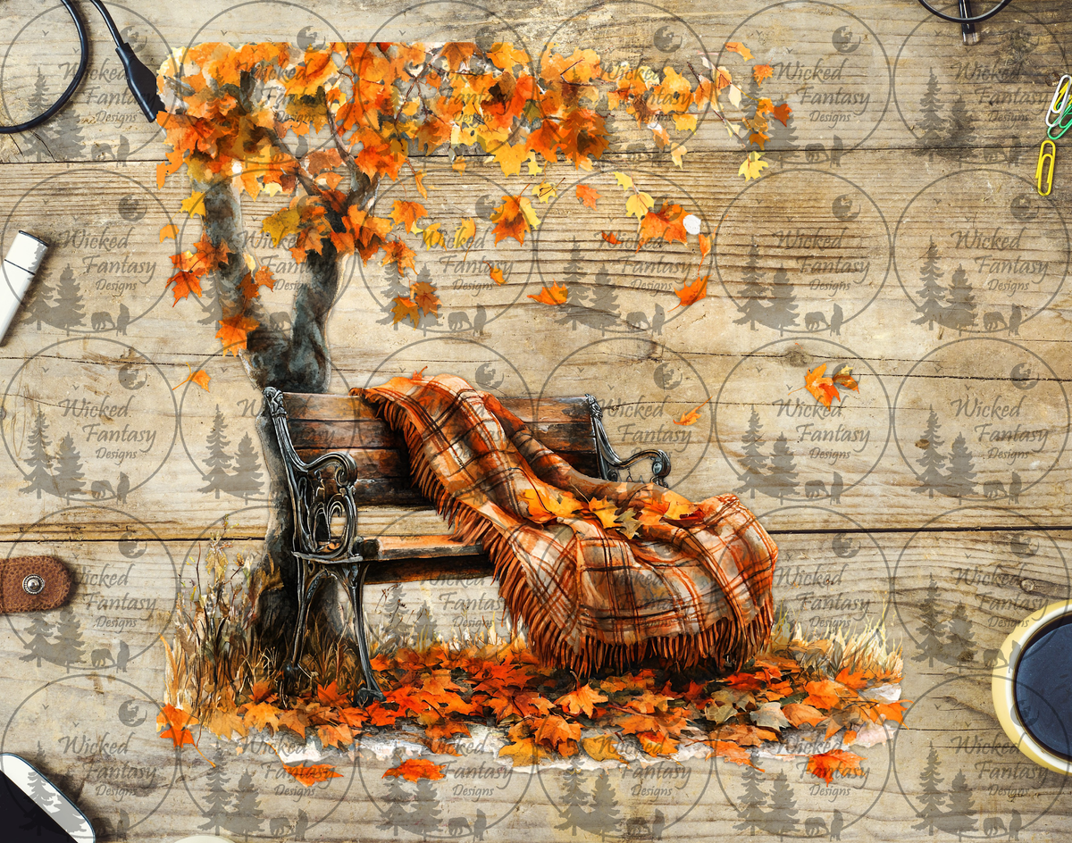UVDTF Autumn Bench