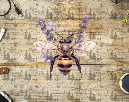 UVDTF Bee and Lavender