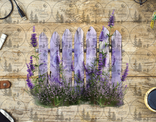 UVDTF Lavender Fence Line