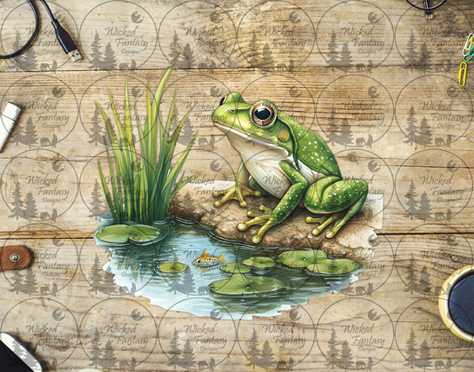 UVDTF Frog on Pond's Edge