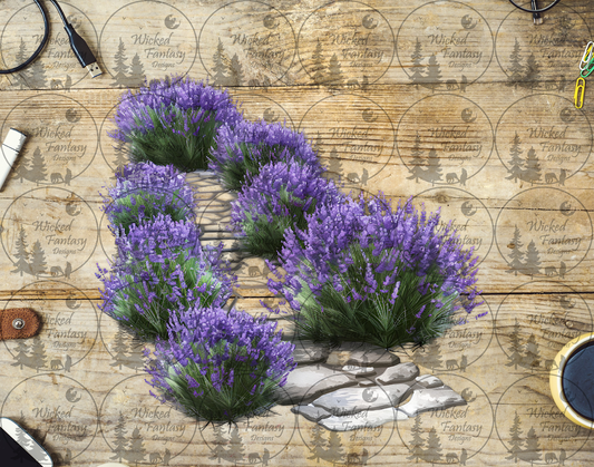 UVDTF Lavender Walking Path