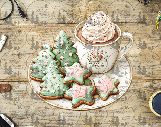 UVDTF Cookies and Hot Cocoa