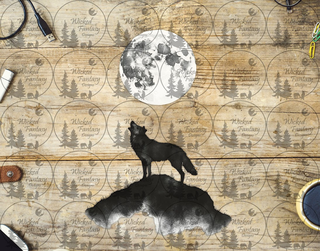 UVDTF Howling Wolf and Moon