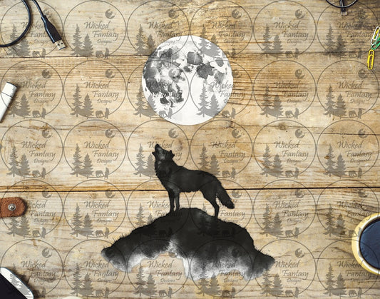 UVDTF Howling Wolf and Moon