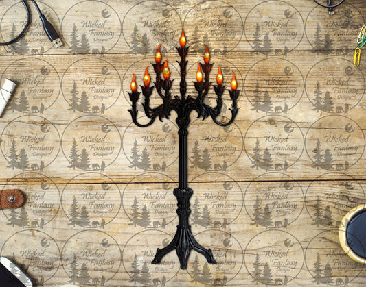 UVDTF Candelabra Stand