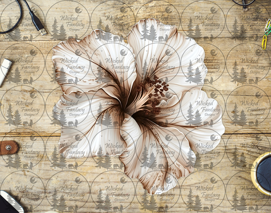 UVDTF Ivory Hibiscus