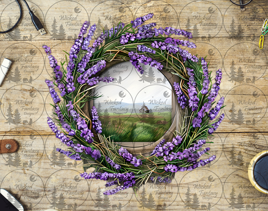 UVDTF Lavender Lined Window