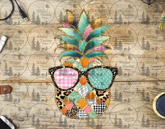 UVDTF Patchwork Pineapple