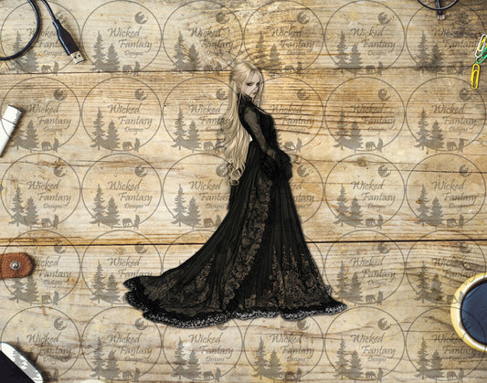 UVDTF Woman in Black