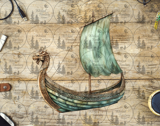 UVDTF Sage Viking Boat