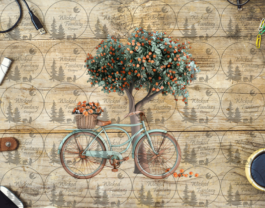 UVDTF Shady Bicycle