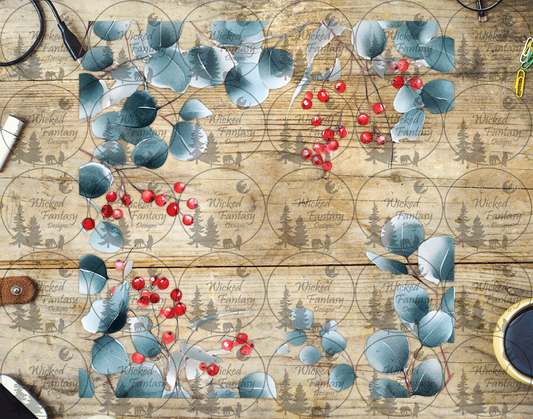 UVDTF Eucalyptus and Berries 20oz 30oz 10"x10"