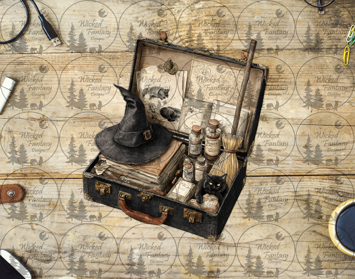 UVDTF Witch's Briefcase