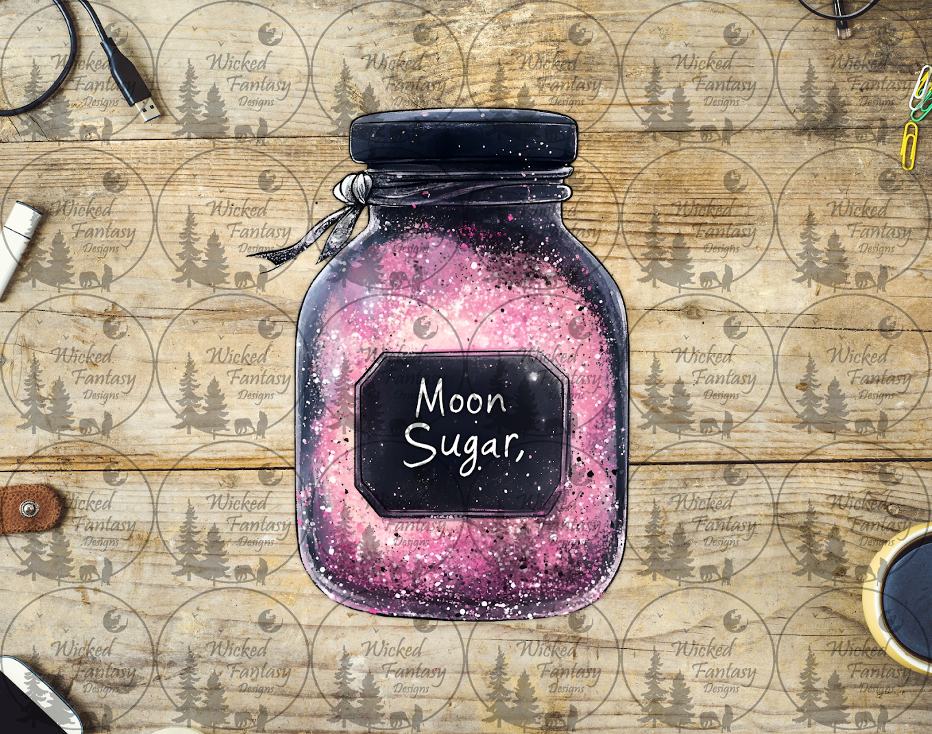 UVDTF Potion Ingredient Bottle