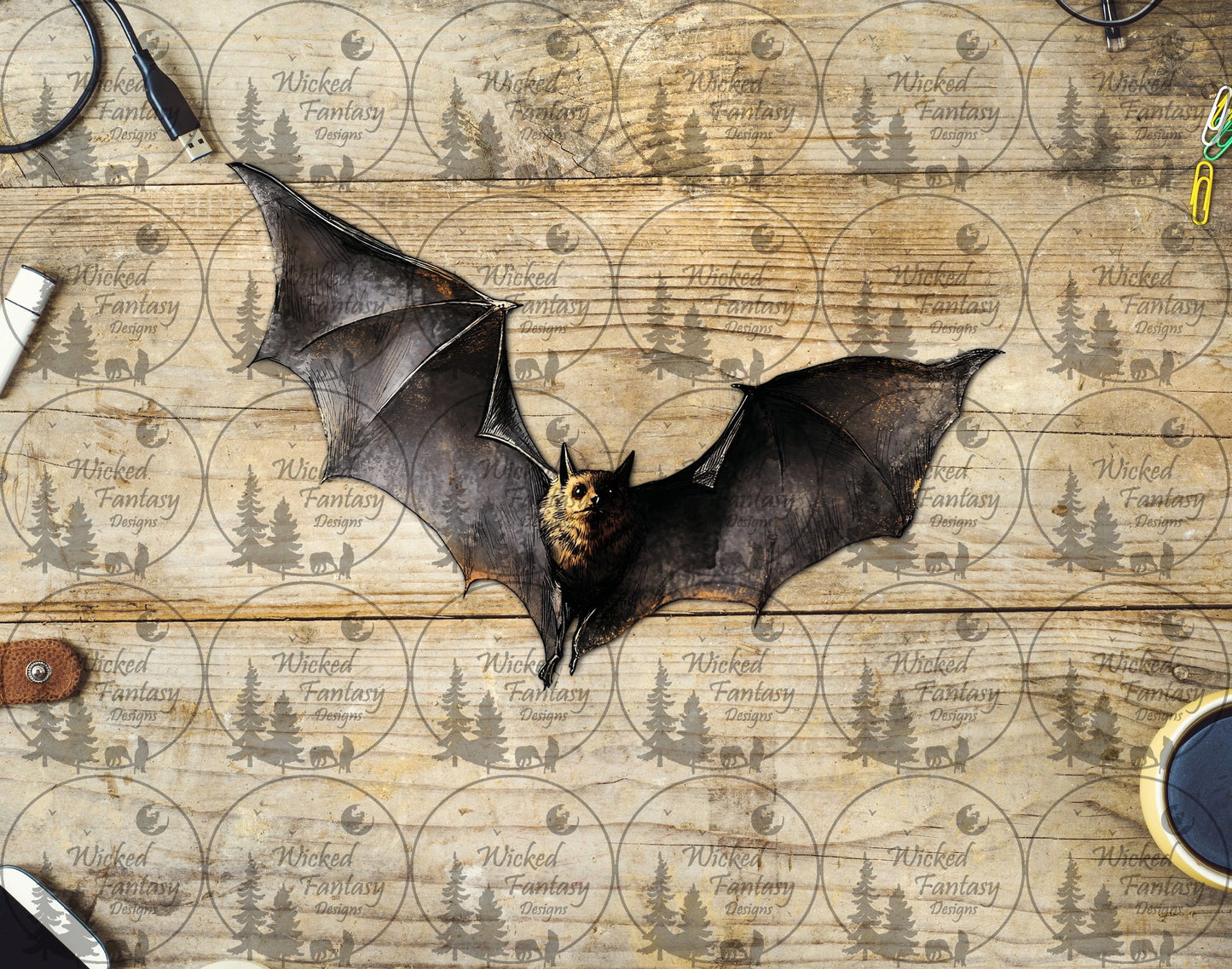 UVDTF Flying Bat