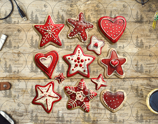 UVDTF Sugar Cookies 6x7" Element