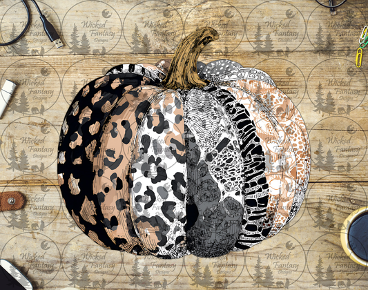 UVDTF Grunge Mix-up Pumpkin