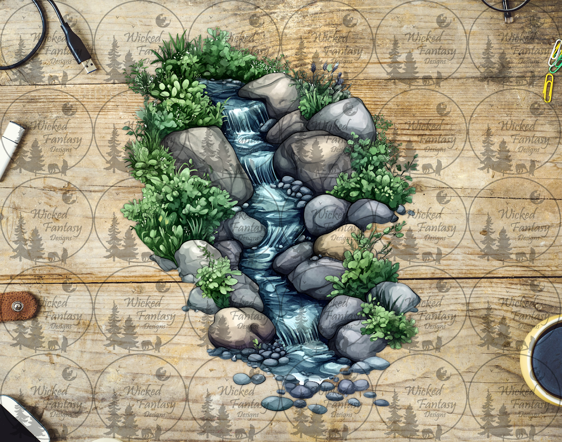 UVDTF Stream Waterfall