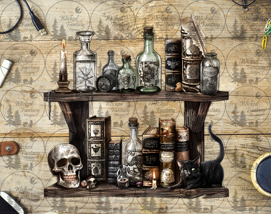 UVDTF Witch's Apothecary