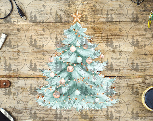 UVDTF Light Green Christmas Tree