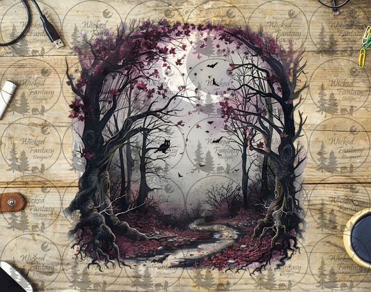 UVDTF Spooky Autumn Forest