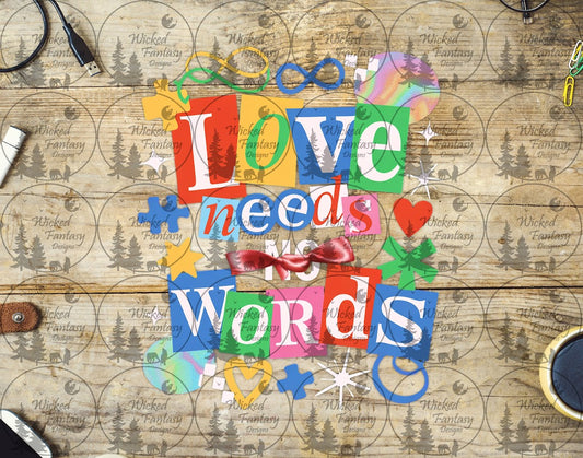 UVDTF Love Needs No Words Autism