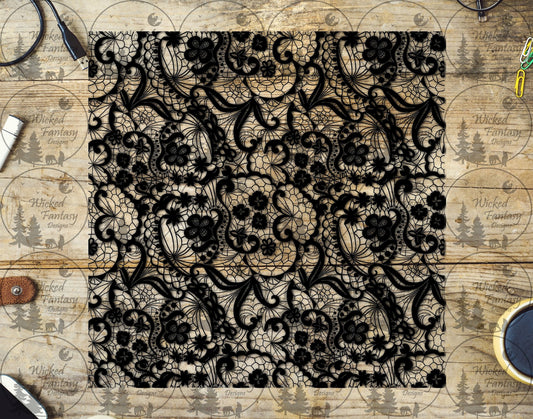 UVDTF Lace Samba 20oz 30oz 10"x10"