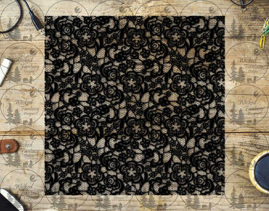 UVDTF Lace Posies 20oz 30oz 10"x10"