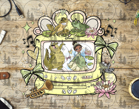 UVDTF Bayou Frogs