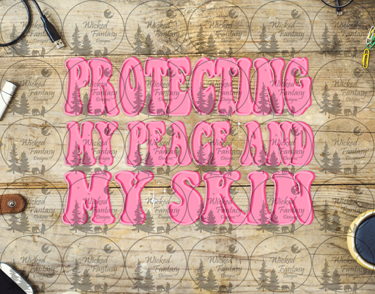 UVDTF Protecting My Peace and My Skin