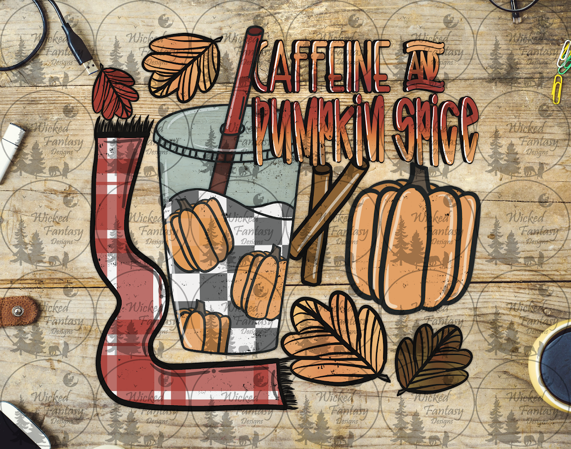 UVDTF Caffeine and Pumpkin Spice