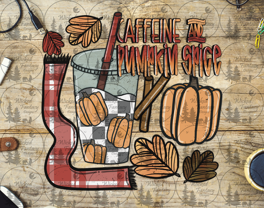 UVDTF Caffeine and Pumpkin Spice