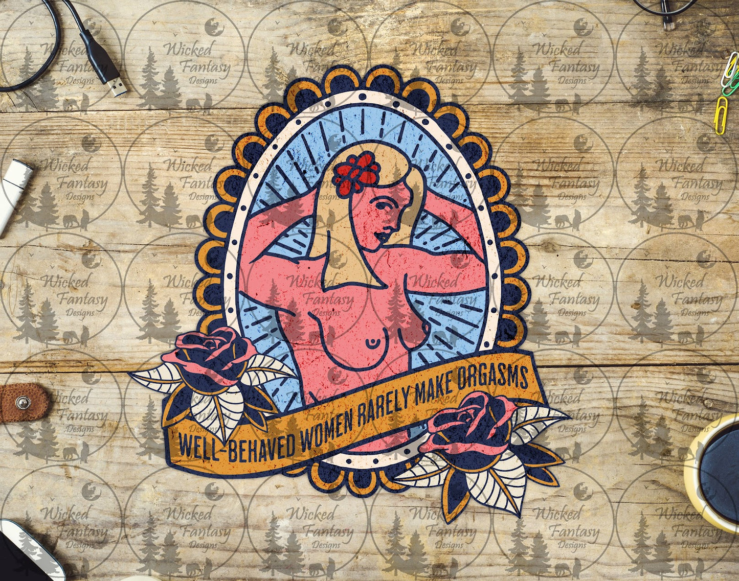 UVDTF Well Behaved Women Rarely Make O