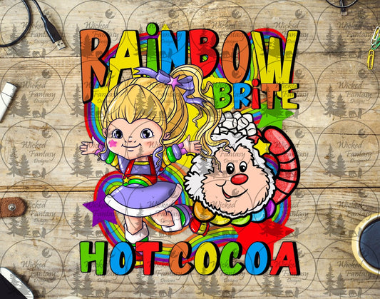 UVDTF Rainbow Hot Cocoa