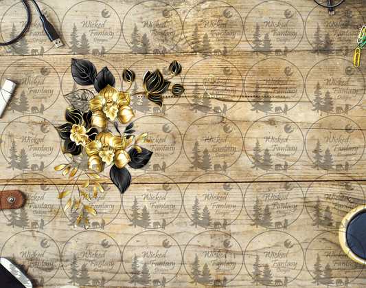 UVDTF Golden Orchids